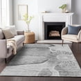 thumbnail image 1 of Addison Rugs Mayfield Washable Transitional Floral Gray Rectangle Rug, 3' x 5', 1 of 6