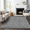 thumbnail image 1 of Addison Rugs Mayfield Washable Transitional Floral Gray Rectangle Rug, 10' x 14', 1 of 6