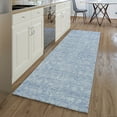 thumbnail image 1 of Addison Rugs Mayfield Washable Transitional Floral Sky Runner Rug, 2'3" x 7'6", 1 of 5
