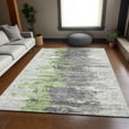 thumbnail image 1 of Addison Rugs Mayfield Washable Transitional Modern Green Rectangle Rug, 3' x 5', 1 of 6