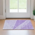 thumbnail image 1 of Addison Rugs Mayfield Washable Transitional Modern Lavender Rectangle Rug, 1'8" x 2'6", 1 of 5