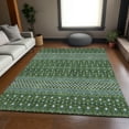 thumbnail image 1 of Addison Rugs Mayfield Washable Transitional Boho Olive Rectangle Rug, 5' x 7'6", 1 of 6