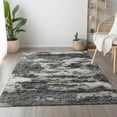 thumbnail image 1 of Addison Rugs Mayfield Washable Transitional Soft Abstract Black Rectangle Rug, 2'6" x 3'10", 1 of 6