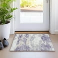 thumbnail image 1 of Addison Rugs Mayfield Washable Transitional Soft Abstract Purple Rectangle Rug, 1'8" x 2'6", 1 of 5