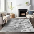 thumbnail image 1 of Addison Rugs Mayfield Washable Transitional Floral Gray Rectangle Rug, 5' x 7'6", 1 of 6