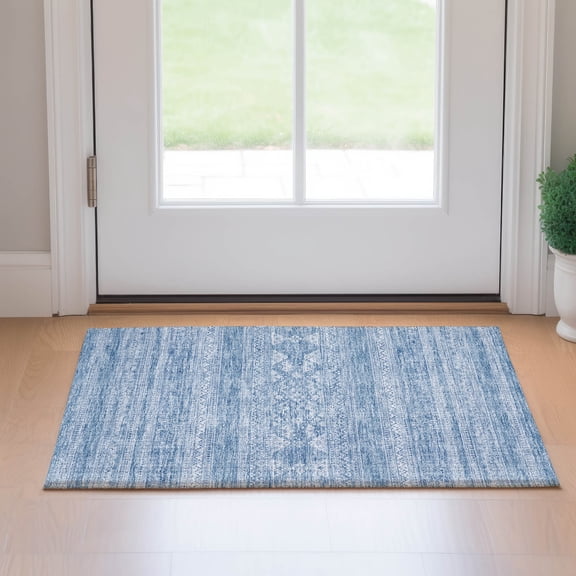 Addison Rugs Mayfield Washable Transitional Southwest Sky Rectangle Rug, 1'8" x 2'6"