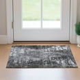 thumbnail image 1 of Addison Rugs Mayfield Washable Transitional Modern Gray Rectangle Rug, 1'8" x 2'6", 1 of 5