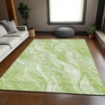 thumbnail image 1 of Addison Rugs Mayfield Washable Transitional Waves Aloe Rectangle Rug, 5' x 7'6", 1 of 6
