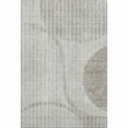 thumbnail image 1 of Addison Rugs Mayfield Washable Transitional Striped Taupe Rectangle Rug, 3' x 5', 1 of 6
