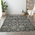thumbnail image 1 of Addison Rugs Mayfield Washable Traditional Ornate Shadow Rectangle Rug, 2'6" x 3'10", 1 of 6