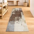 thumbnail image 1 of Addison Rugs Mayfield Premium Machine Washable Contemporary Abstract Cayenne Runner Rug, 2'3" x 7'6", 1 of 5