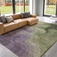 thumbnail image 1 of Addison Rugs Mayfield Premium Machine Washable Contemporary Abstract Plum Rectangle Rug, 10' x 14', 1 of 8