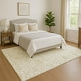 thumbnail image 1 of Addison Rugs Mayfield Premium Machine Washable Traditional Arabesque Ivory Rectangle Rug, 10' x 14', 1 of 7