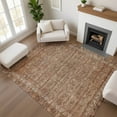 thumbnail image 1 of Addison Rugs Mayfield Premium Machine Washable Traditional Border Copper Rectangle Rug, 3' x 5', 1 of 7