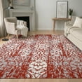thumbnail image 1 of Addison Rugs Mayfield Premium Machine Washable Traditional Damask Red Rectangle Rug, 10' x 14', 1 of 8