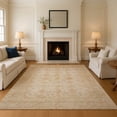thumbnail image 1 of Addison Rugs Mayfield Premium Machine Washable Traditional Global Beige Rectangle Rug, 10' x 14', 1 of 7