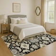 thumbnail image 1 of Addison Rugs Mayfield Premium Machine Washable Traditional Global Black Rectangle Rug, 8' x 10', 1 of 7