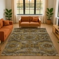 thumbnail image 1 of Addison Rugs Mayfield Premium Machine Washable Traditional Global Brown Rectangle Rug, 8' x 10', 1 of 7