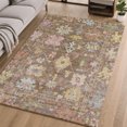 thumbnail image 1 of Addison Rugs Mayfield Premium Machine Washable Traditional Global Brown Rectangle Rug, 8' x 10', 1 of 6