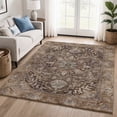 thumbnail image 1 of Addison Rugs Mayfield Premium Machine Washable Traditional Global Brown Rectangle Rug, 9' x 12', 1 of 6