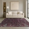 thumbnail image 1 of Addison Rugs Mayfield Premium Machine Washable Traditional Global Burgundy Rectangle Rug, 5' x 7'6", 1 of 6