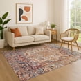 thumbnail image 1 of Addison Rugs Mayfield Premium Machine Washable Traditional Global Copper Rectangle Rug, 8' x 10', 1 of 7