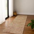 thumbnail image 1 of Addison Rugs Mayfield Premium Machine Washable Traditional Global Coral Runner Rug, 2'3" X 7'6" Machine Washable Traditional Global Coral Oversized Sherpa Throw Blanket, 1 of 6