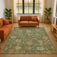 thumbnail image 1 of Addison Rugs Mayfield Premium Machine Washable Traditional Global Fern Rectangle Rug, 5' x 7'6", 1 of 7