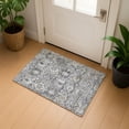 thumbnail image 1 of Addison Rugs Mayfield Premium Machine Washable Traditional Global Gray Rectangle Rug, 1'8" x 2'6", 1 of 6