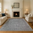thumbnail image 1 of Addison Rugs Mayfield Premium Machine Washable Traditional Global Gray Rectangle Rug, 10' x 14', 1 of 7