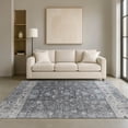 thumbnail image 1 of Addison Rugs Mayfield Premium Machine Washable Traditional Global Gray Rectangle Rug, 9' x 12', 1 of 6