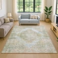 thumbnail image 1 of Addison Rugs Mayfield Premium Machine Washable Traditional Global Green Rectangle Rug, 9' x 12', 1 of 6