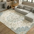 thumbnail image 1 of Addison Rugs Mayfield Premium Machine Washable Traditional Global Ivory Rectangle Rug, 5' x 7'6", 1 of 8