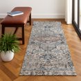 thumbnail image 1 of Addison Rugs Mayfield Premium Machine Washable Traditional Global Ivory Runner Rug, 2'3" x 7'6", 1 of 6
