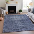 thumbnail image 1 of Addison Rugs Mayfield Premium Machine Washable Traditional Global Navy Rectangle Rug, 10' x 14', 1 of 6