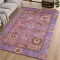 thumbnail image 1 of Addison Rugs Mayfield Premium Machine Washable Traditional Global Pink Rectangle Rug, 10' x 14', 1 of 6