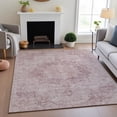 thumbnail image 1 of Addison Rugs Mayfield Premium Machine Washable Traditional Global Pink Rectangle Rug, 8' x 10', 1 of 6
