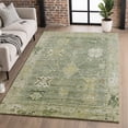 thumbnail image 1 of Addison Rugs Mayfield Premium Machine Washable Traditional Global Sage Rectangle Rug, 10' x 14', 1 of 6