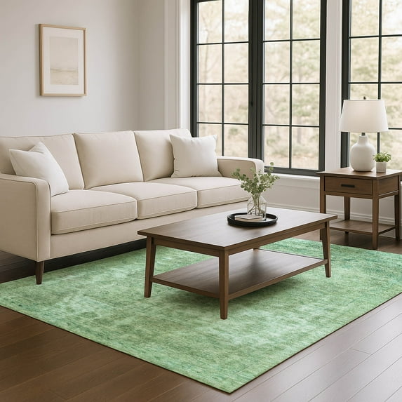 Addison Rugs Mayfield Premium Machine Washable Traditional Global Sage Rectangle Rug, 10' X 14' Machine Washable Traditional Global Sage Oversized Sherpa Throw Blanket