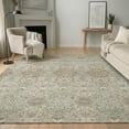 thumbnail image 1 of Addison Rugs Mayfield Premium Machine Washable Traditional Global Sage Rectangle Rug, 10' x 14', 1 of 8