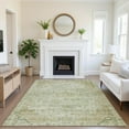 thumbnail image 1 of Addison Rugs Mayfield Premium Machine Washable Traditional Global Sage Rectangle Rug, 3' x 5', 1 of 7