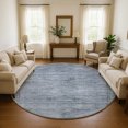thumbnail image 1 of Addison Rugs Mayfield Premium Machine Washable Traditional Global Sky Round Rug, 8' x 8', 1 of 6