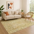 thumbnail image 1 of Addison Rugs Mayfield Premium Machine Washable Traditional Global Tan Rectangle Rug, 3' x 5', 1 of 7