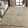 thumbnail image 1 of Addison Rugs Mayfield Premium Machine Washable Traditional Medallions Sage Rectangle Rug, 8' x 10', 1 of 6