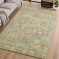 thumbnail image 1 of Addison Rugs Mayfield Premium Machine Washable Traditional Panel Aloe Rectangle Rug, 10' x 14', 1 of 6