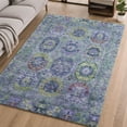 thumbnail image 1 of Addison Rugs Mayfield Premium Machine Washable Traditional Panel Green Rectangle Rug, 8' x 10', 1 of 6
