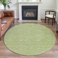 thumbnail image 1 of Addison Rugs Mayfield Premium Machine Washable Traditional Panel Mint Round Rug, 8' x 8', 1 of 5
