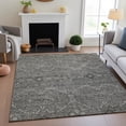 thumbnail image 1 of Addison Rugs Mayfield Premium Machine Washable Traditional Panel Pewter Rectangle Rug, 5' x 7'6", 1 of 6