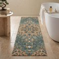 thumbnail image 1 of Addison Rugs Mayfield Premium Machine Washable Traditional Traditional Copper Runner Rug, 2'3" x 7'6", 1 of 8