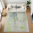 thumbnail image 1 of Addison Rugs Mayfield Premium Machine Washable Transitional Abstract Aloe Rectangle Rug, 2'6" x 3'10", 1 of 7